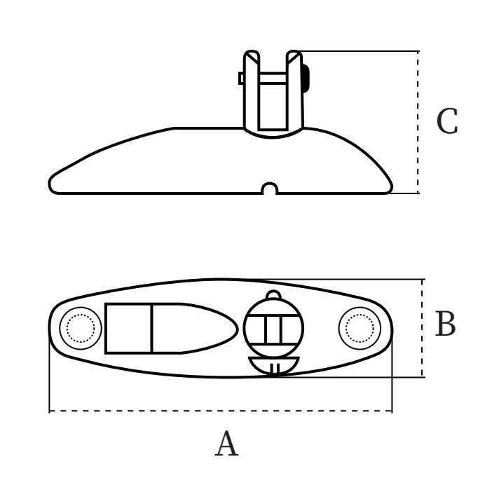 Alastin Marine 316 Stainless Steel 360 Degree Marine Swivel Deck Hinge (1)