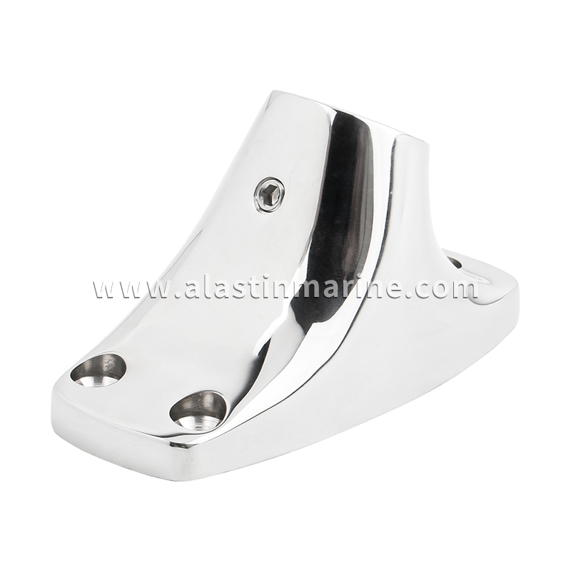 Alastin Marine 316 Stainless Steel 60 Degree Marine Flagpole Base (1)