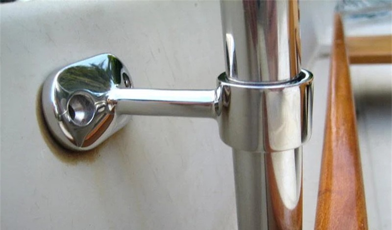 Alastin Marine 316 Stainless Steel 60 Degree Marine Handrail Stanchion (2)