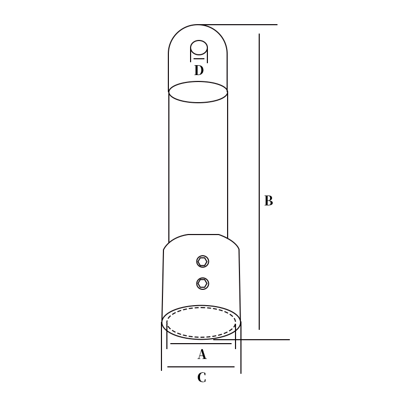 Alastin Marine 316 Stainless Steel Retractable Bimini Top Cap (4)