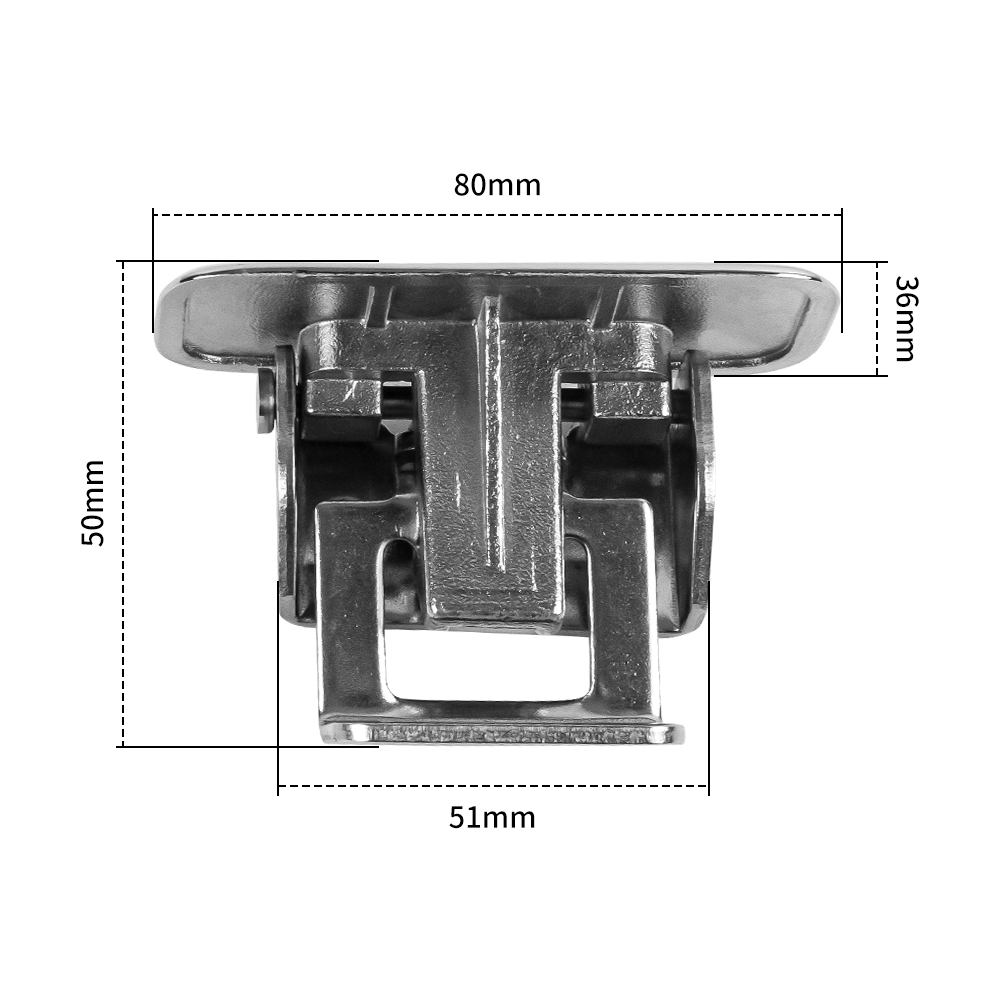 Boat Cleat Dimension Diagram